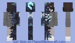 Warden // Girl Minecraft Skin