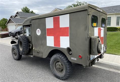 1964 Dodge M43 Military Ambulance For Sale On Clasiq Auctions.