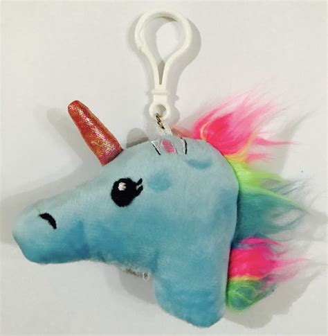 Plush Unicorn Keychains