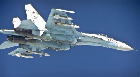 Russian Su-27 Intercepts NATO Fighter Jet - He Got Too Close - World War Wings