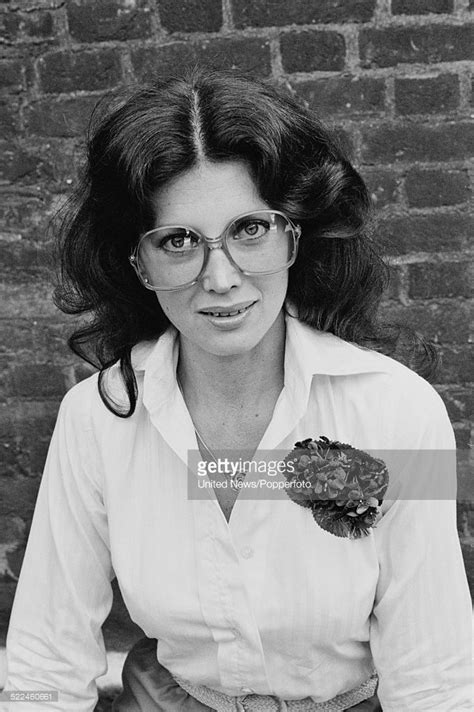 American actress Gayle Hunnicutt posed in London on 31st July 1980 ...