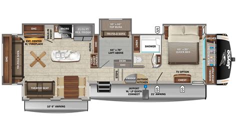 2 Master Bedroom 5th Wheel Floor Plans – Two Birds Home