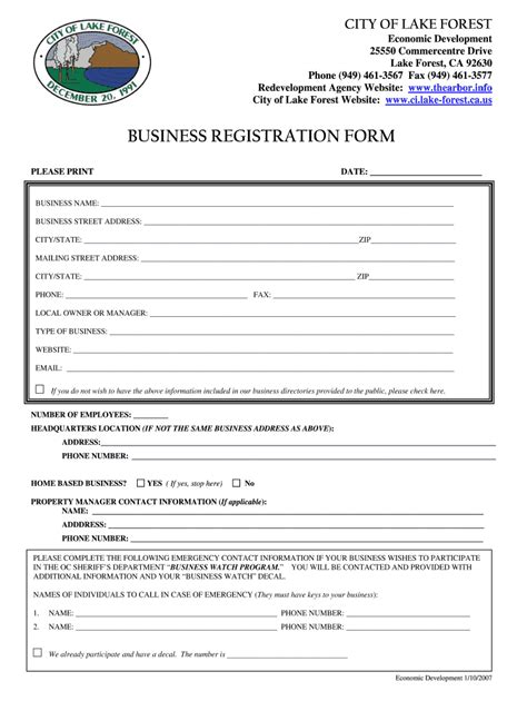 Speaking English Printable Registration Form - Printable Forms Free Online