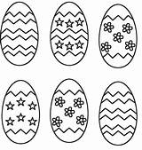Easter Egg Coloring Worksheet Pages sketch template