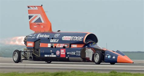 Bloodhound Supersonic Car Can Hit 1,000 MPH & Is For Sale At The Cost Of A McLaren