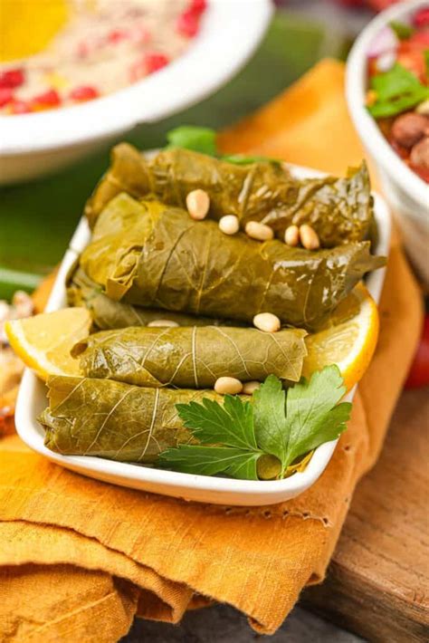 Yaprak Sarma (Vegetarian Turkish Stuffed Grape Leaves)