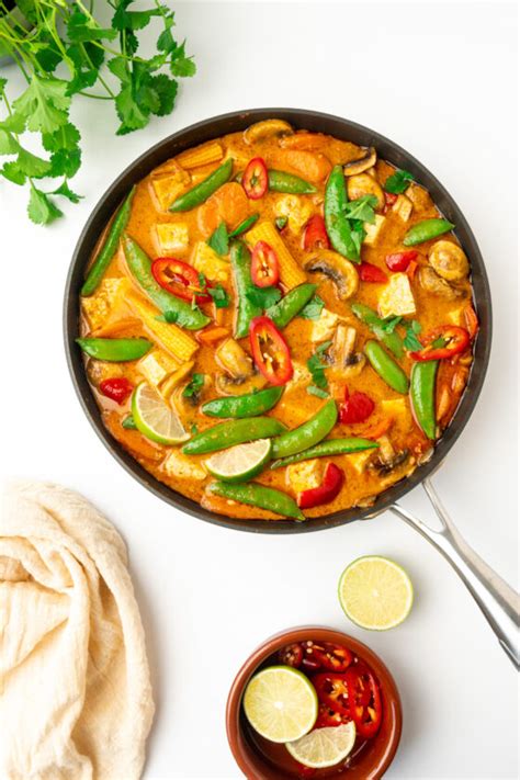 Vegan Thai Red Curry - Vegan on Board