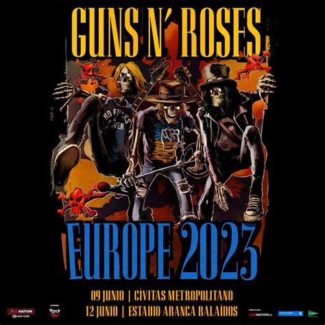 Guns N’ Roses, dos semanas para sus conciertos en España – MetalBizarre.com