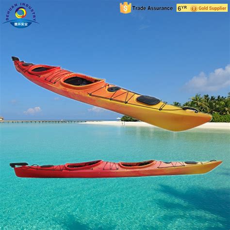 Double Sea Kayak, Sit in Kayak, Whitewater Kayak with Rudder - China Double Sit in Kayak with ...