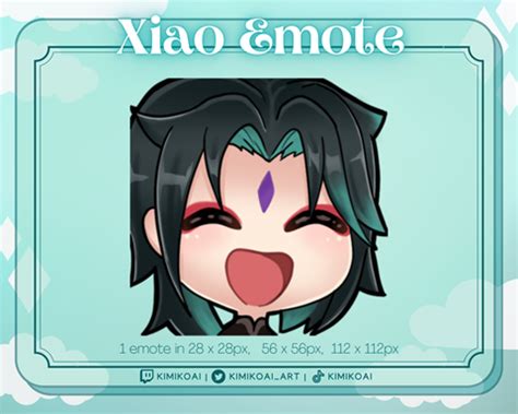 Genshin Impact Xiao Happy Emote - KimikoAi's Ko-fi Shop - Ko-fi ️ Where ...