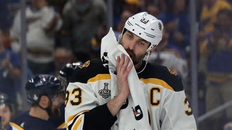 WATCH: Bruins' Zdeno Chara Takes Puck to Face, Bleeds, Waves Off Trainer