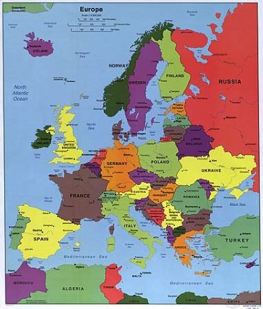 Europe Countries | Geographic & Political Map | Study.com