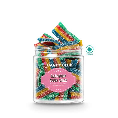 Rainbow Sour Belts | Candy Club