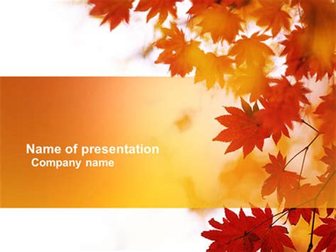 Autumn Season Presentation Template for PowerPoint and Keynote | PPT Star