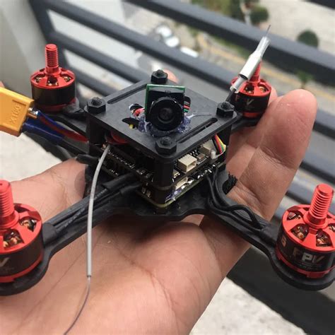 Aliexpress.com : Buy The smallest DIY B6 FPV brushless cross racing mini drone 118mm frame kit ...