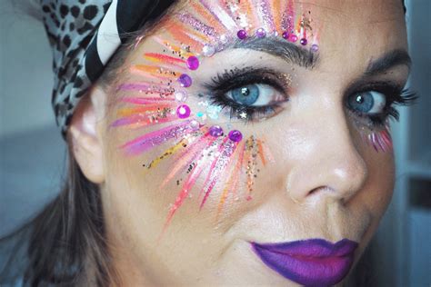 Face Paint Festival Makeup + Tutorial. - Laura Louise Makeup + Beauty