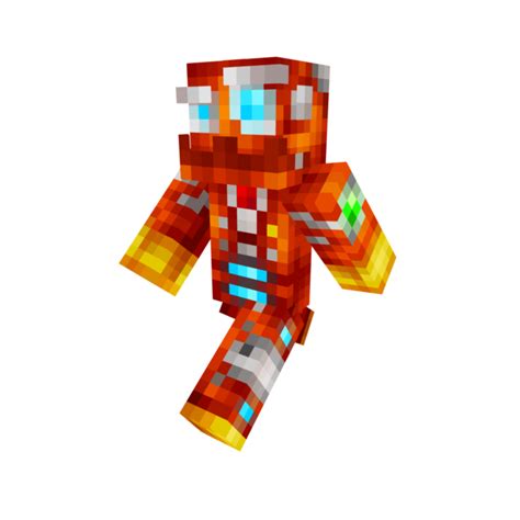 Robot minecraft skin by DinowCookie on deviantART