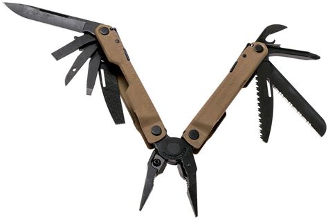 Leatherman Rebar Coyote multitool, nylon foedraal | Voordelig kopen bij knivesandtools.be