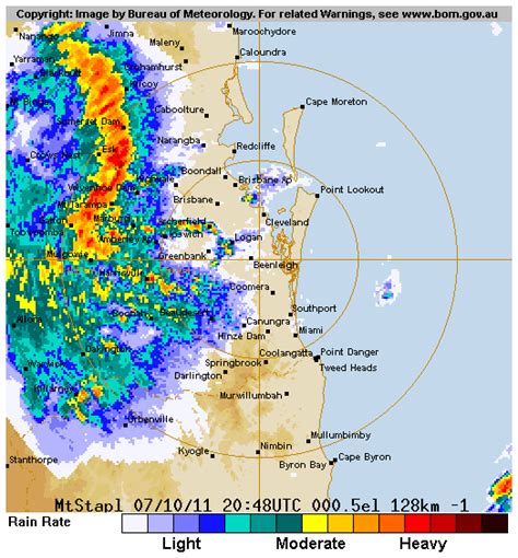 Current Weather Map Queensland