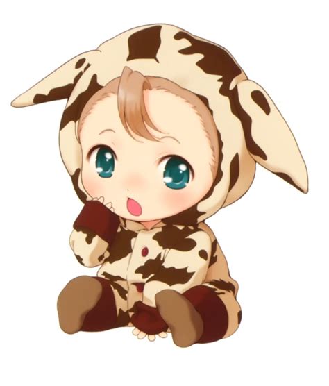 Petite vache trop Kawaii | Cute animal drawings, Anime child, Anime baby