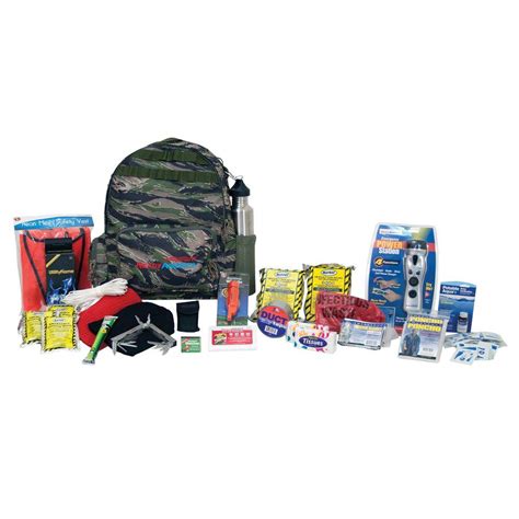 Ready America 2-Person Deluxe Outdoor Survival Kit-70215 - The Home Depot