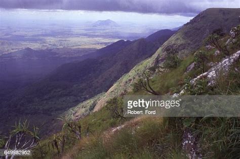 View From The Summit Of Mulanje Mountain Forest Reserve In Southern ...