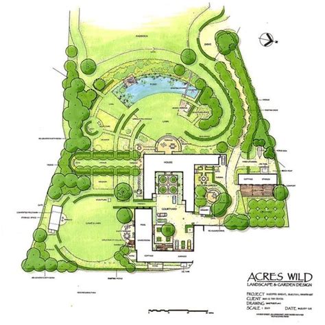 Image result for 1 acre garden design | Country garden design, Landscape plans, Landscape design ...