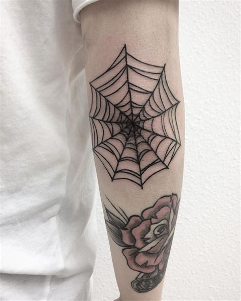 Elbow Web Tattoos