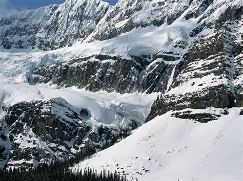 Crowfoot Glacier Photograph by Tony Craddock/science Photo Library - Pixels