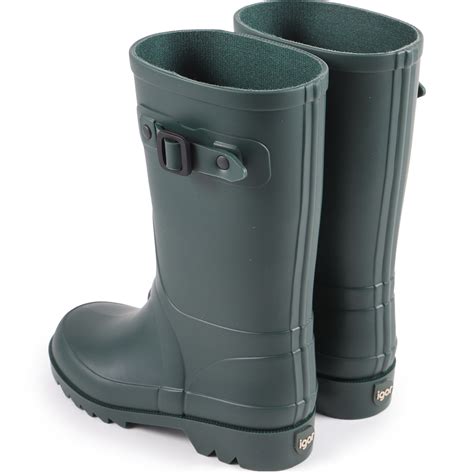 Igor Classic Rain Boots in Green — BAMBINIFASHION.COM