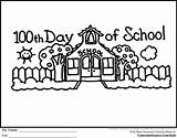 100th Day Of School Coloring Pages  sketch template