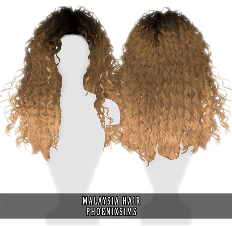 Phoenix-Sims — MALAYSIA HAIR 60 swatches; All Lod’s; HQ mod... | Sims 4 ...