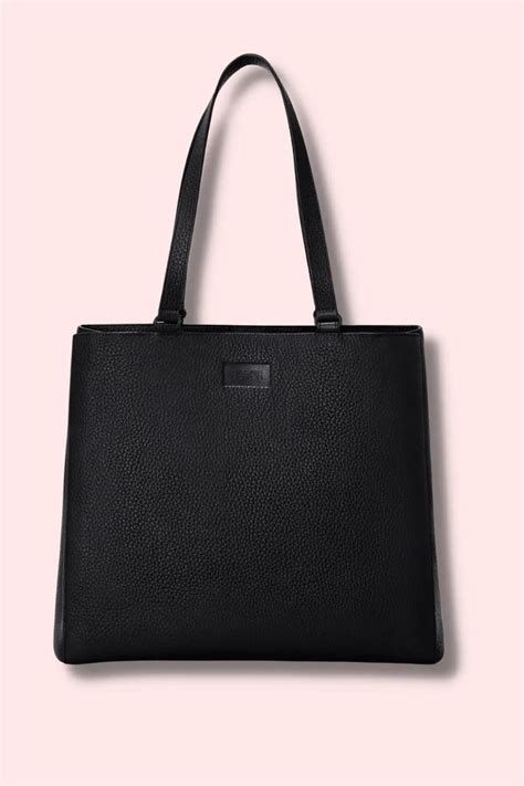 Best Leather Work Tote Bags That Are Stylish And Fit Big Laptops - Pink ...