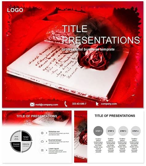 Romantic Greetings PowerPoint Template | ImagineLayout.com