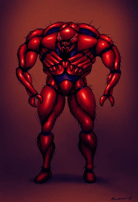 Spider-humanoid by PitBOTTOM on DeviantArt