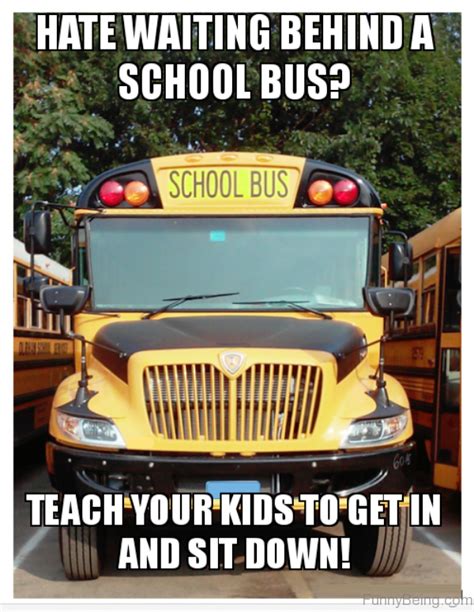 15 Most Awesome Bus Memes | School bus, Bus, School bus driver