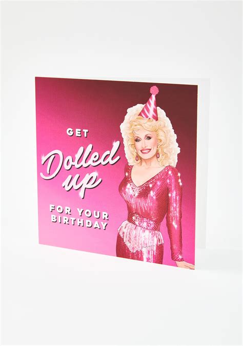 Central 23 Dolly Parton Birthday Card | Dolls Kill