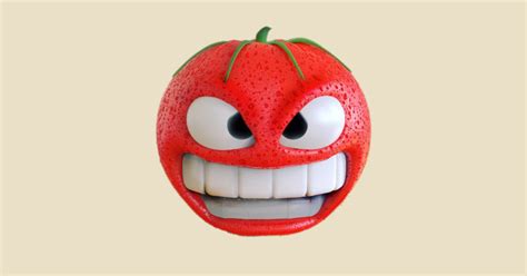 Tomato Face - Funny Tomatoes - T-Shirt | TeePublic