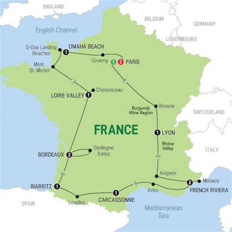 13 Day Best of France | France, France travel, France itinerary
