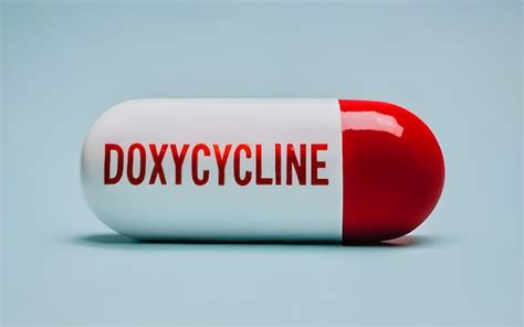 Premium AI Image | Doxycycline pill