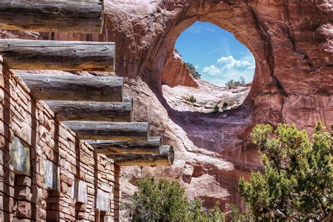 Window Rock - Arizona - Navajo Nation Capitol Photograph by Gregory ...