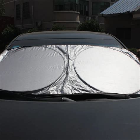 Car Windshield Sun Shade New Car Styling Nylon Front Window Sunshade UV ...