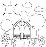 Preschool Coloring Page – Home  KidsPressMagazinecom sketch template