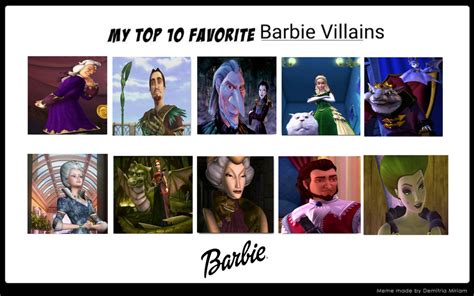 My Top 10 Favourite Barbie Villains by NurFaiza on DeviantArt