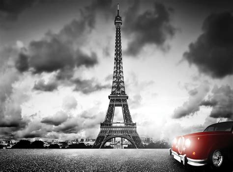 Black And White Paris Wallpaper (57+ images)