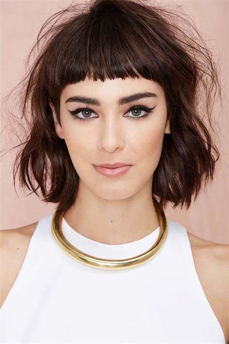 60 Best Short Bangs Hairstyles for Women [May. 2021]