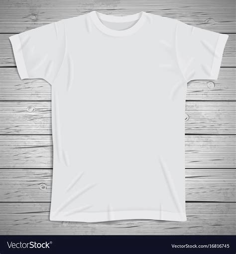 Vintage background with blank t-shirt Royalty Free Vector