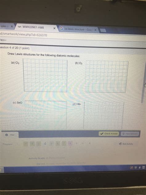 Solved Draw Lewis structures for the following diatomic | Chegg.com