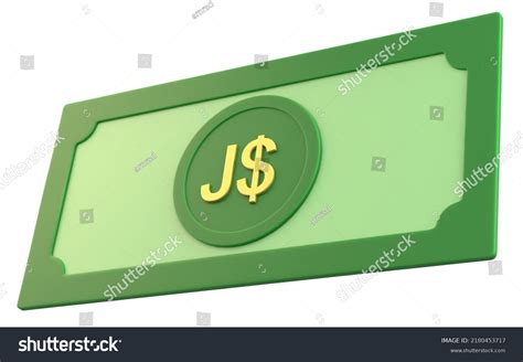 Money Jamaican Dollar Currency Symbol Isolated Stock Illustration ...