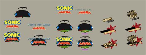 Logo - Sonic Mania, Sonic Mania Plus, Sonic Forces by Abbysek on DeviantArt